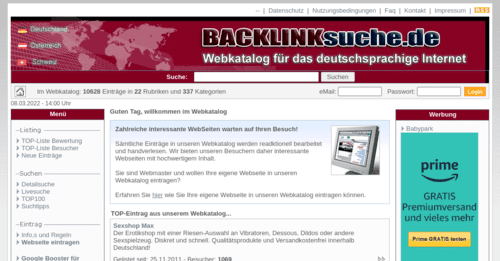 Backlinksuche