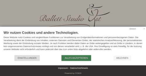 Ballettstudio