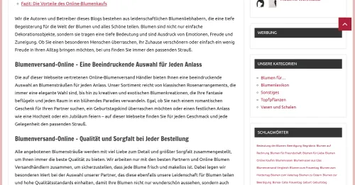 Blumenversand-Online