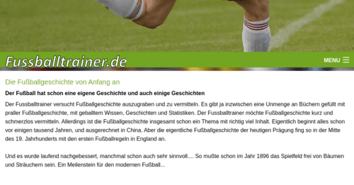 Fussballtrainer