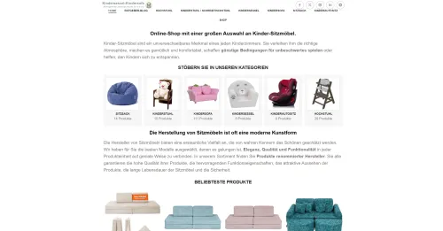 Kindersessel-Kindersofa