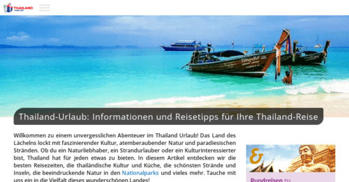 Thailand-Urlaub: